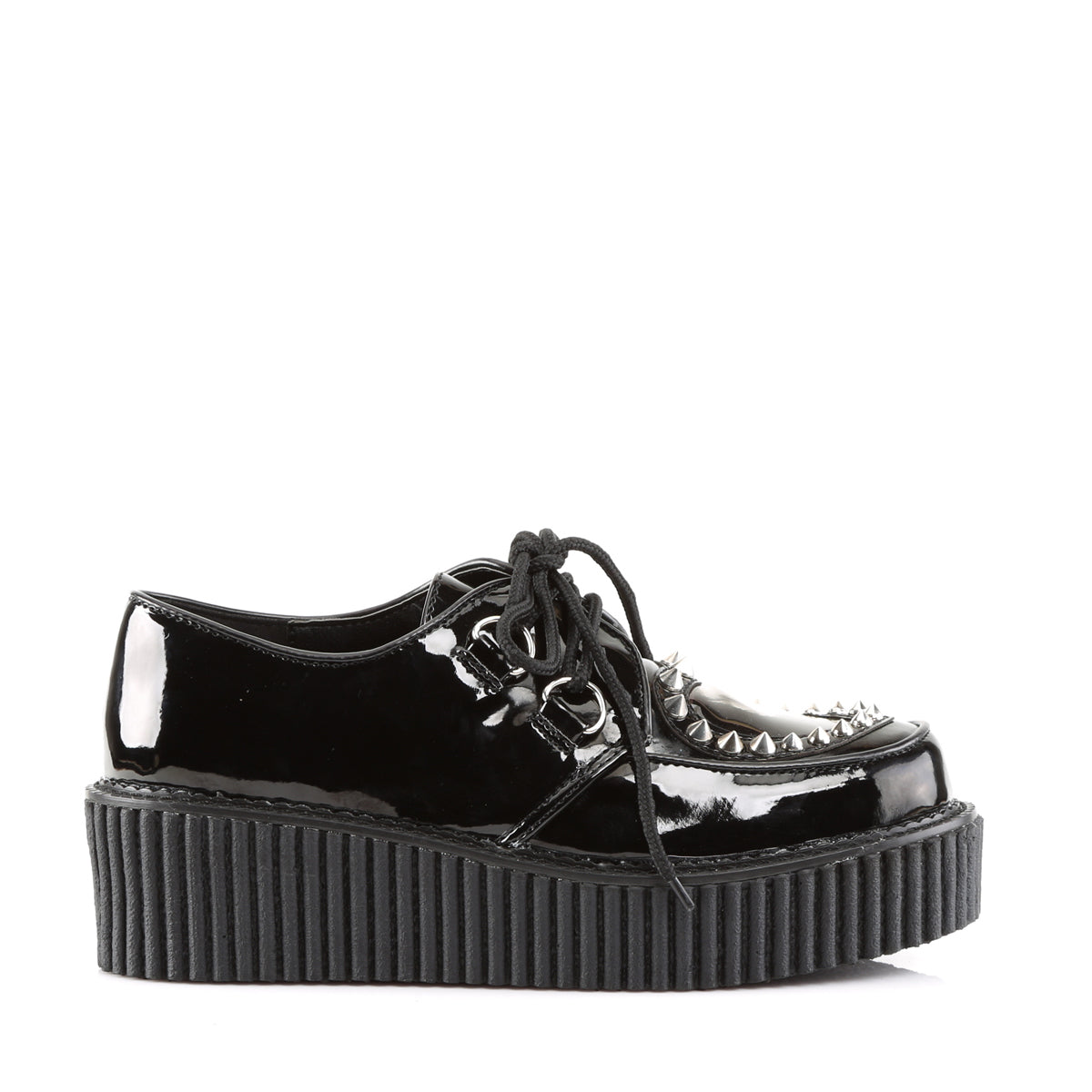 DemoniaCult  Niederschuh CREEPER-108 BLK PAT-PVC