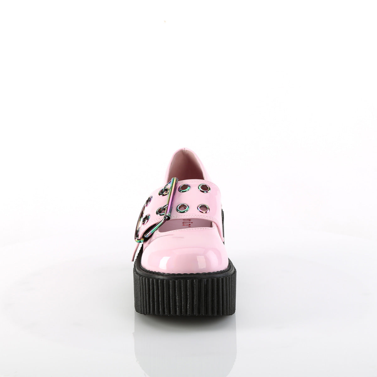 DemoniaCult  Niederschuh CREEPER-230 B. Pink Holo Pat