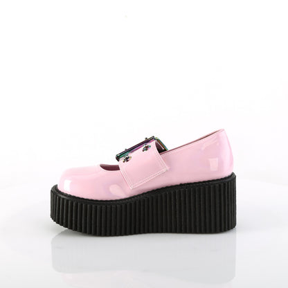 DemoniaCult  Niederschuh CREEPER-230 B. Pink Holo Pat