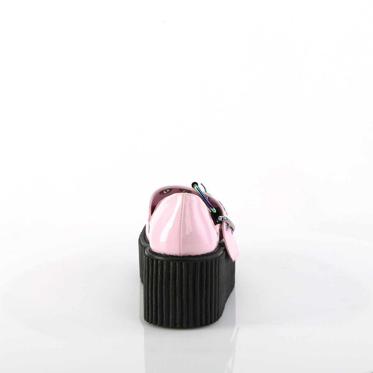 DemoniaCult  Niederschuh CREEPER-230 B. Pink Holo Pat