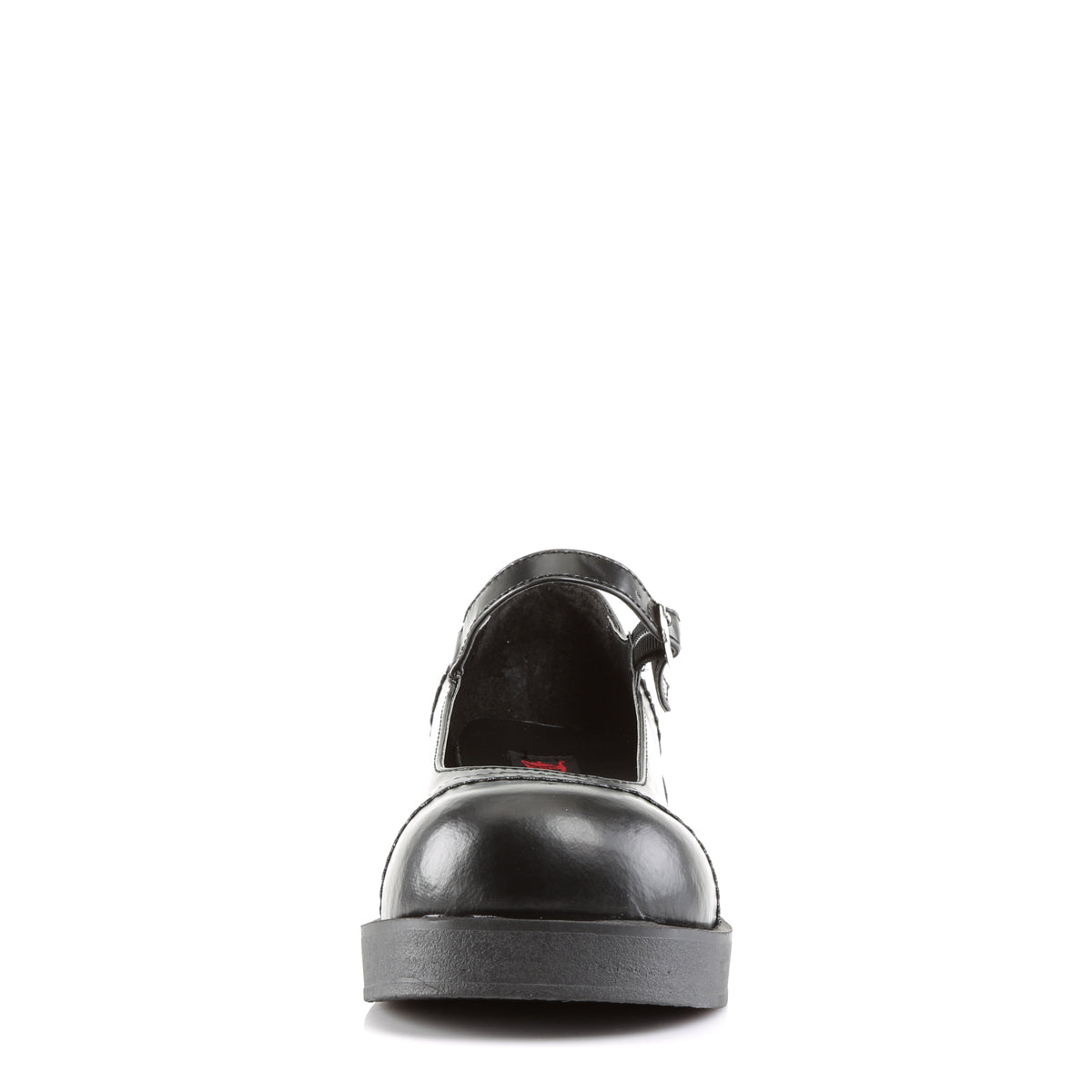 DemoniaCult Frauenpumpen CRUX-07 BLK Vegan Leder
