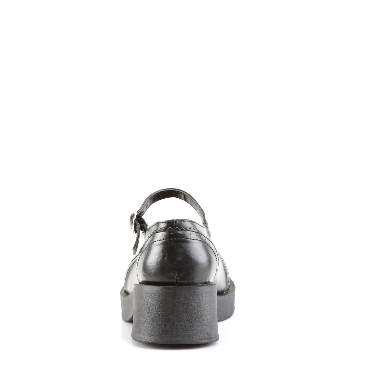 DemoniaCult Frauenpumpen CRUX-07 BLK Vegan Leder
