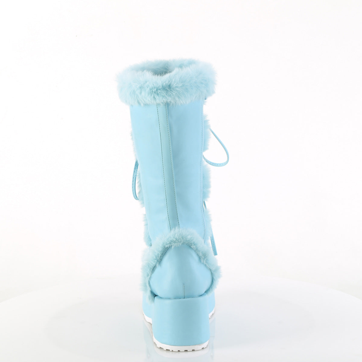 DemoniaCult   Cubby-311 B. Blaues veganes Leder
