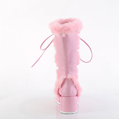 DemoniaCult   Cubby-311 B. Pink Vegan Leder