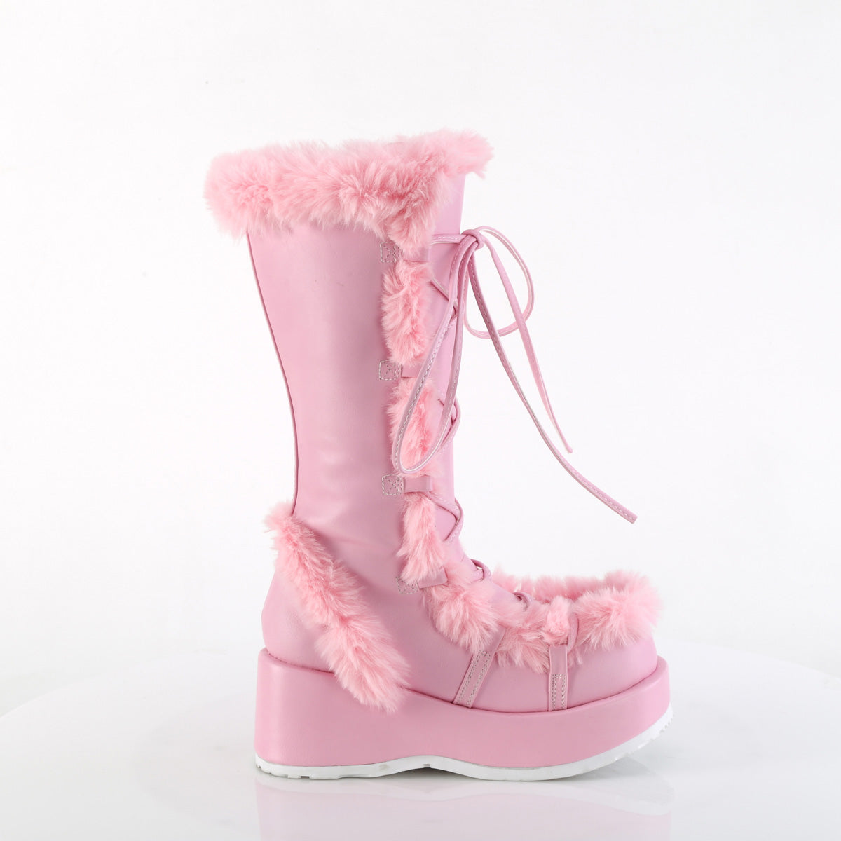 DemoniaCult   Cubby-311 B. Pink Vegan Leder