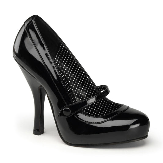 Pin Up Couture Frauenpumpen CUTIEPIE-02 BLK Pat.