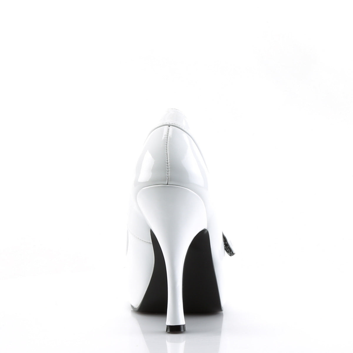 Pin Up Couture Frauenpumpen CUTIEPIE-02 WHT PAT.