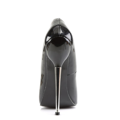 Devious Frauenpumpen DAGGER-01 BLK Pat.