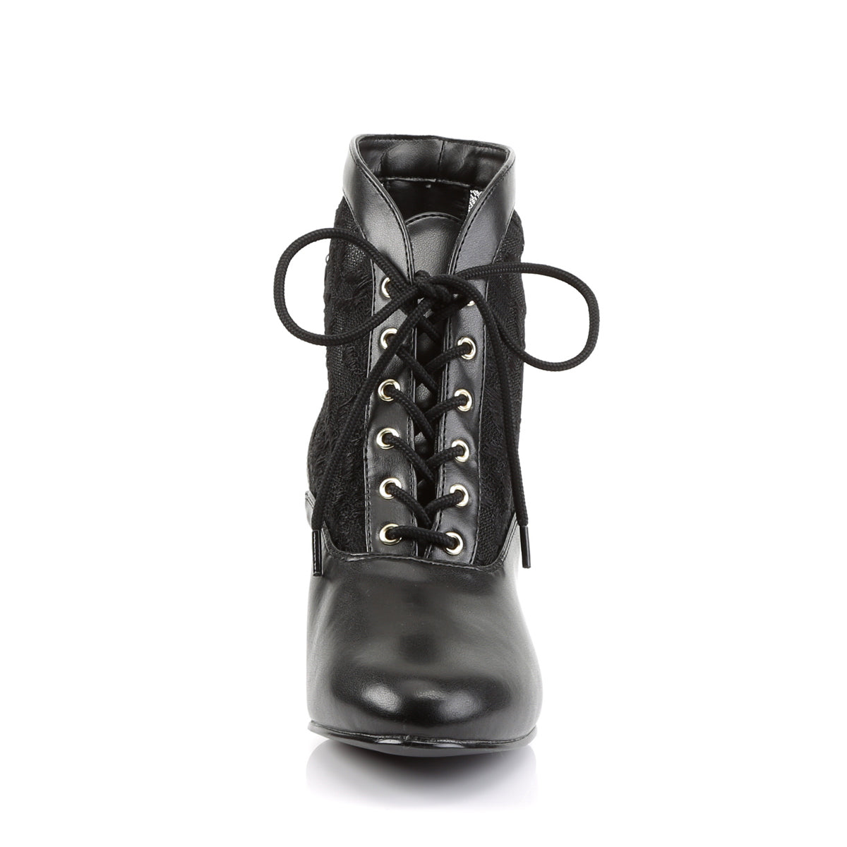 Funtasma Damen Knöchelstiefel DAME-05 BLK PU-Lace
