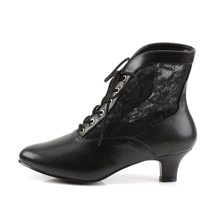 Funtasma Damen Knöchelstiefel DAME-05 BLK PU-Lace
