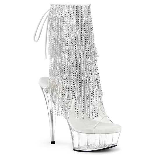 Pleaser   DELIGHT-1017RSF CLR-SLV/CLR