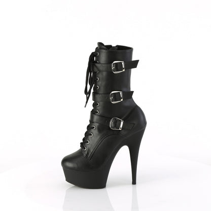 Pleaser   DELIGHT-1043 BLK Kunstleder/BLK Matte