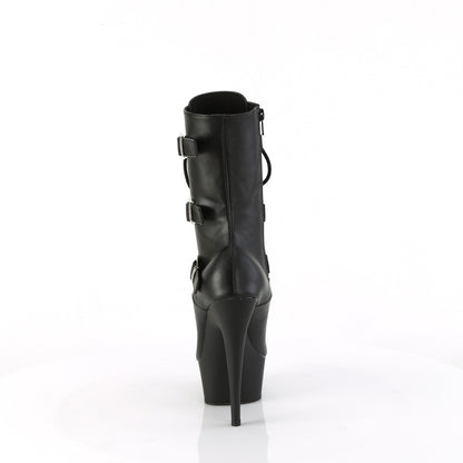 Pleaser   DELIGHT-1043 BLK Kunstleder/BLK Matte