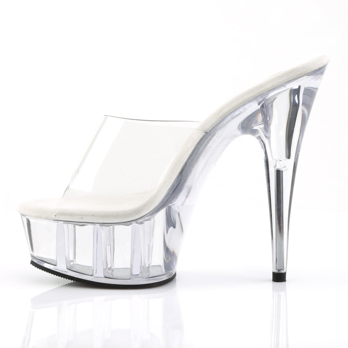 Pleaser Womens Sandals DELIGHT-601 Clr/Clr