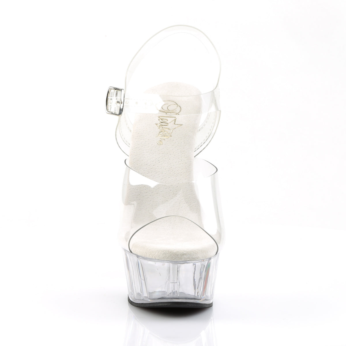 Pleaser Womens Sandals DELIGHT-608 Clr/Clr