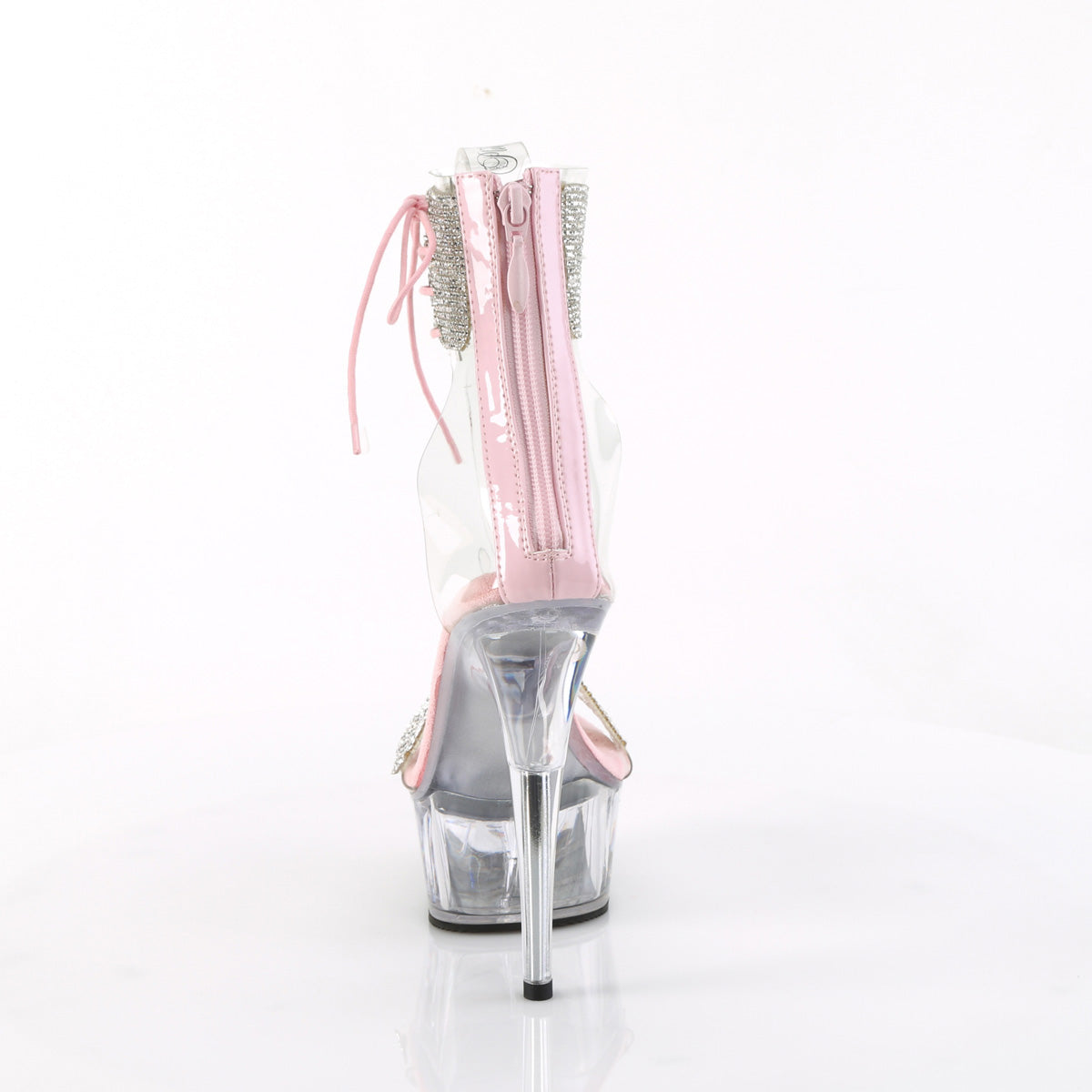Pleaser   DELIGHT-627RS CLR-B. Pink/clr