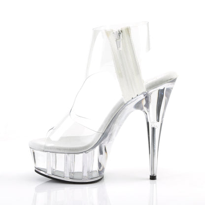Pleaser Damen Sandalen DELIGHT-633 CLR / CLR