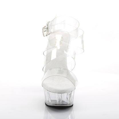 Pleaser Damen Sandalen DELIGHT-635 CLR / CLR