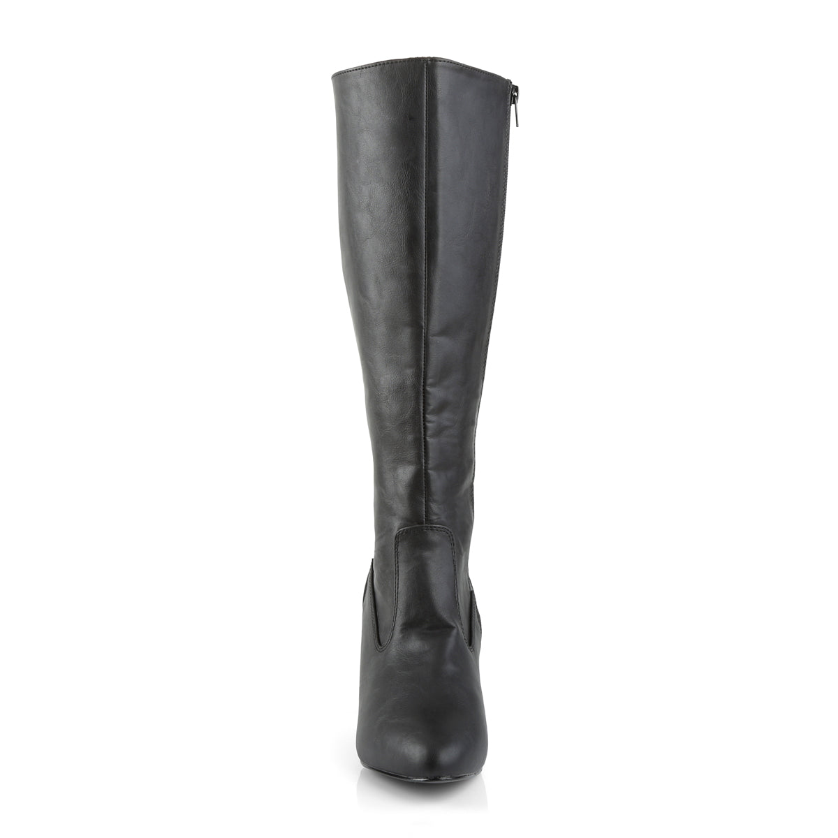 Pleaser Pink Label Womens Boots. DIVINE-2018 BLK FAUX Leder