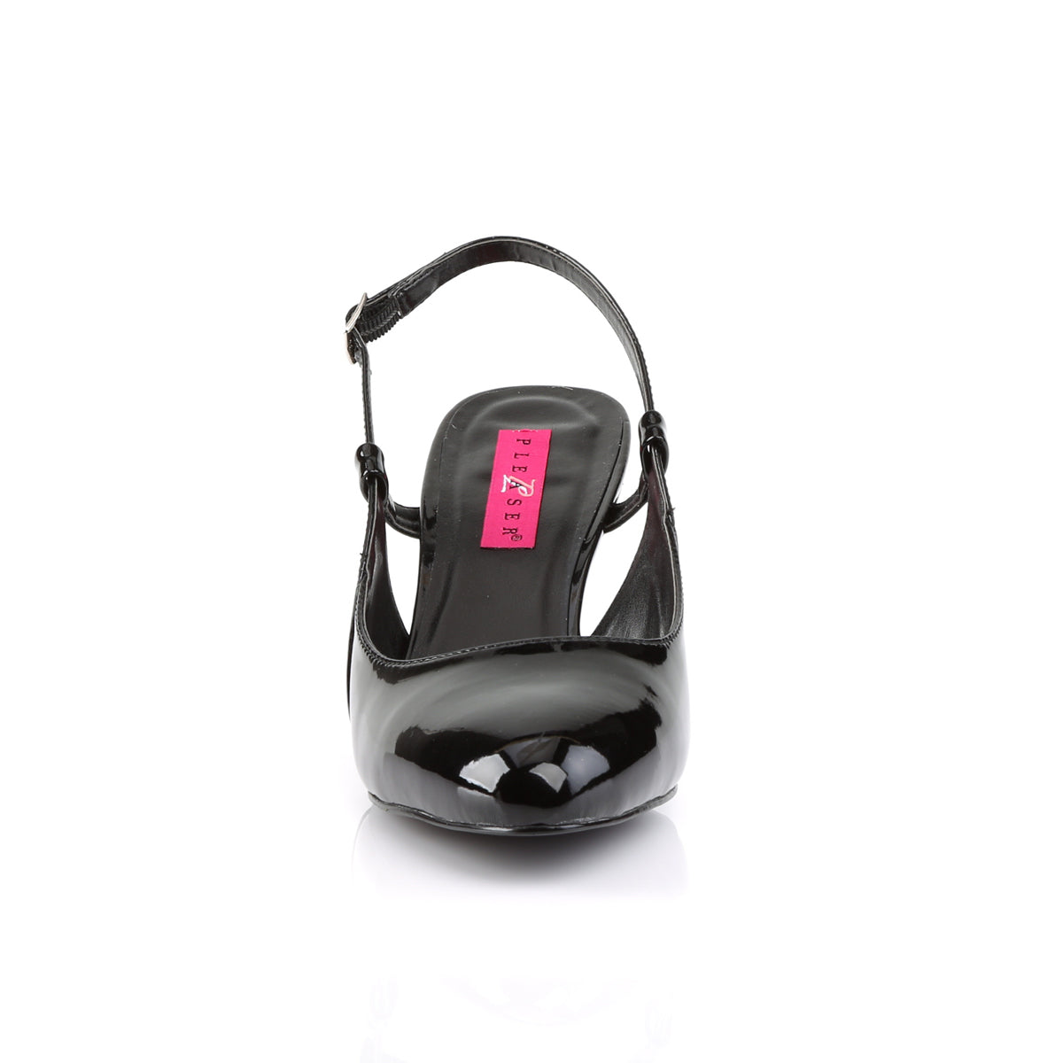 Pleaser Pink Label Frauenpumpen DIVINE-418 BLK Pat.