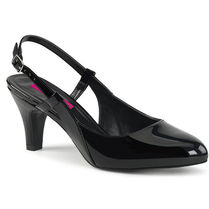 Pleaser Pink Label Frauenpumpen DIVINE-418 BLK Pat.