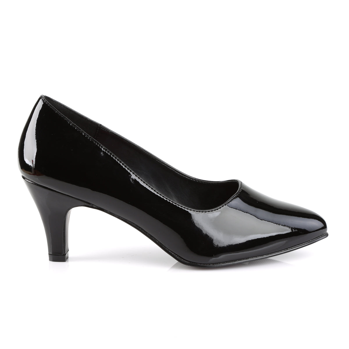 Pleaser Pink Label Frauenpumpen DIVINE-420 BLK PAT.