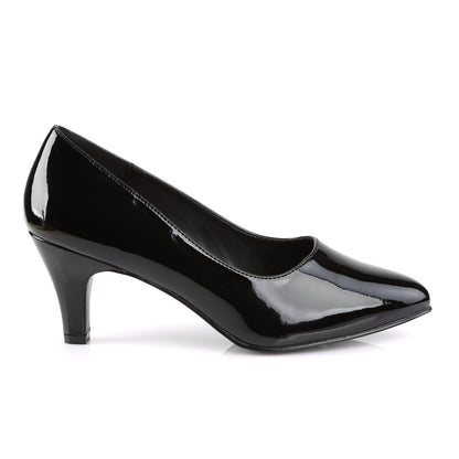 Pleaser Pink Label Frauenpumpen DIVINE-420 BLK PAT.