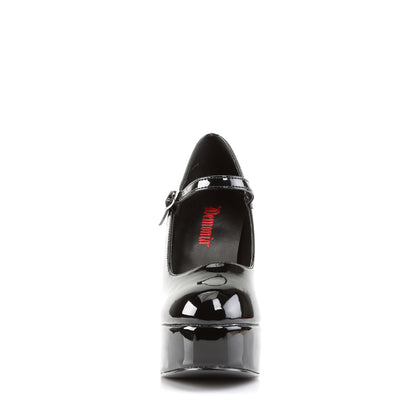 DemoniaCult Frauenpumpen DOLLY-50 Blk Pat
