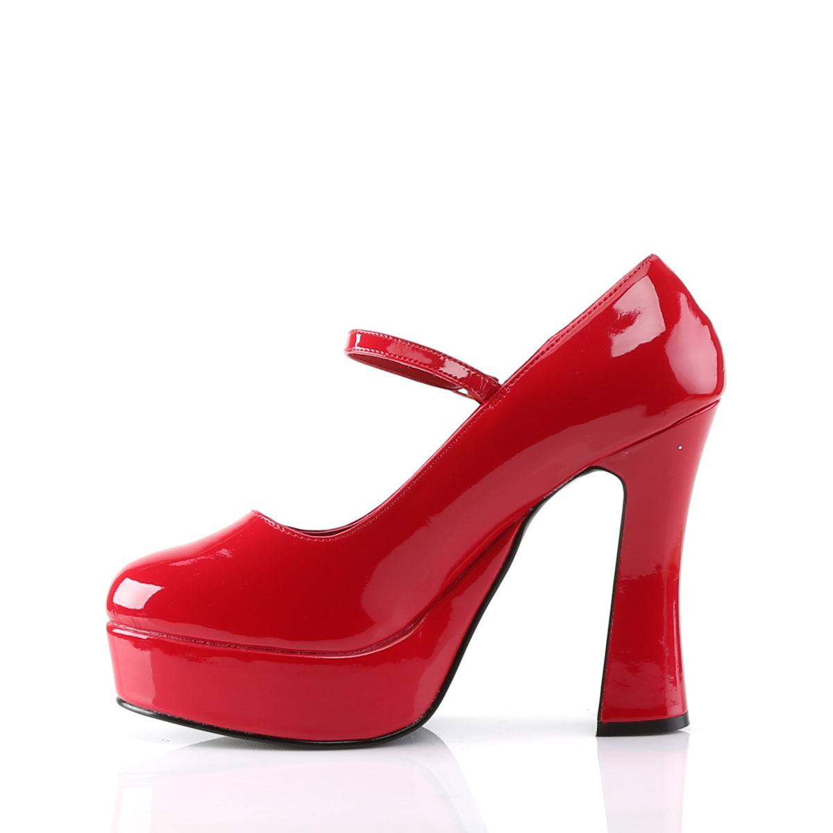 DemoniaCult Frauenpumpen DOLLY-50 Red Pat