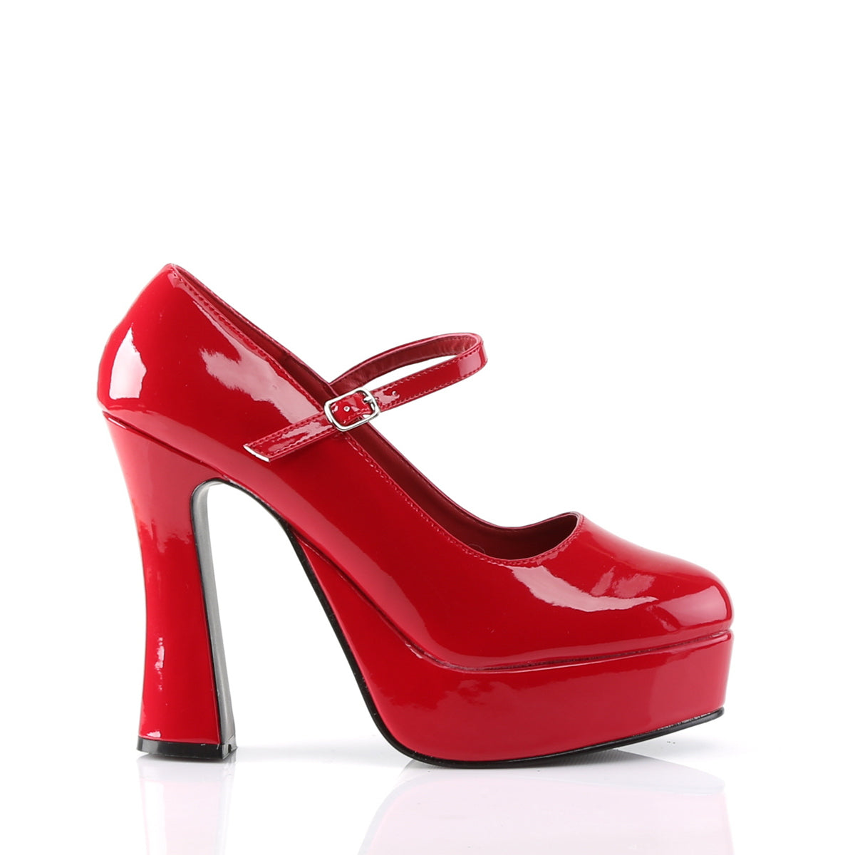 DemoniaCult Frauenpumpen DOLLY-50 Red Pat