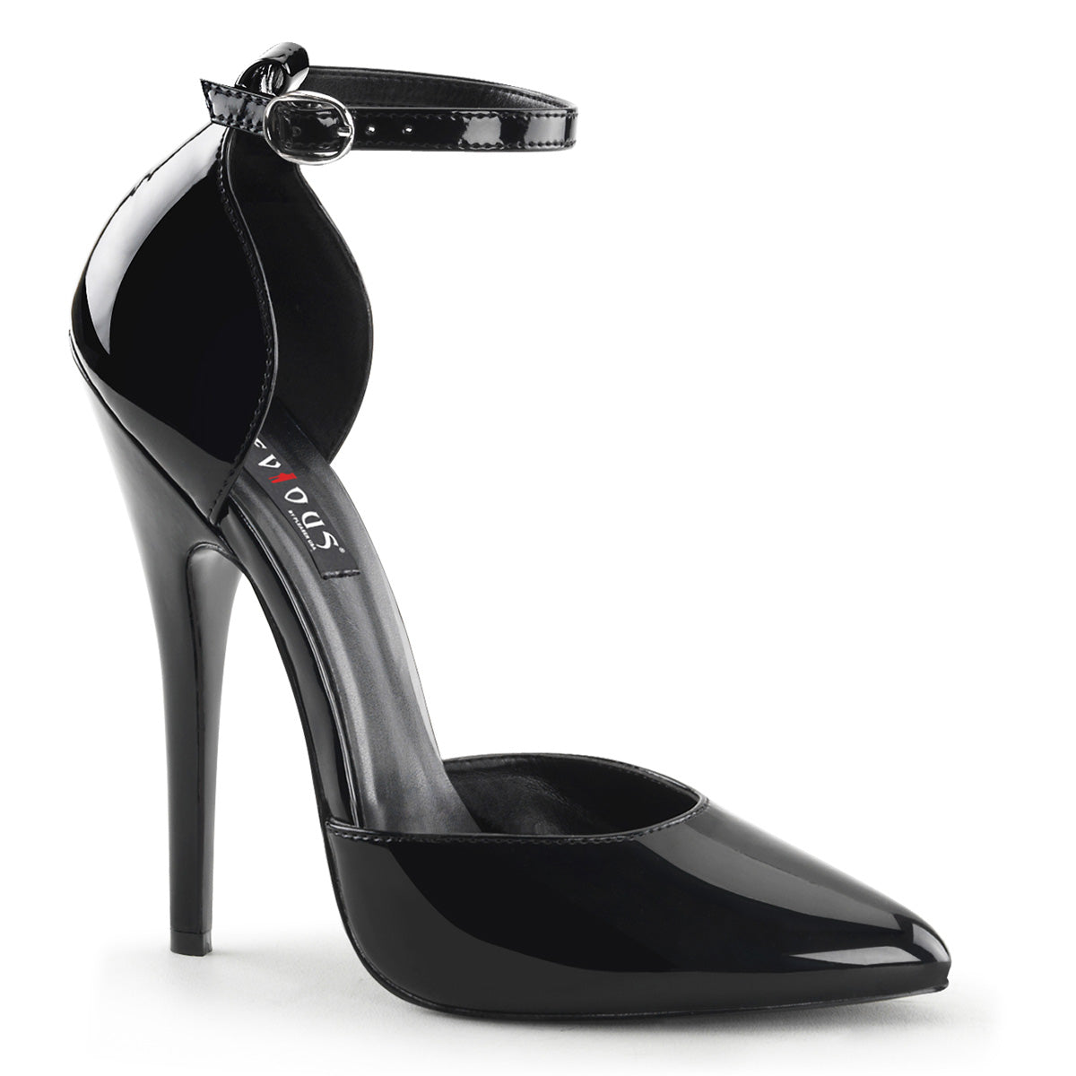 Devious Frauenpumpen DOMINA-402 BLK Pat.