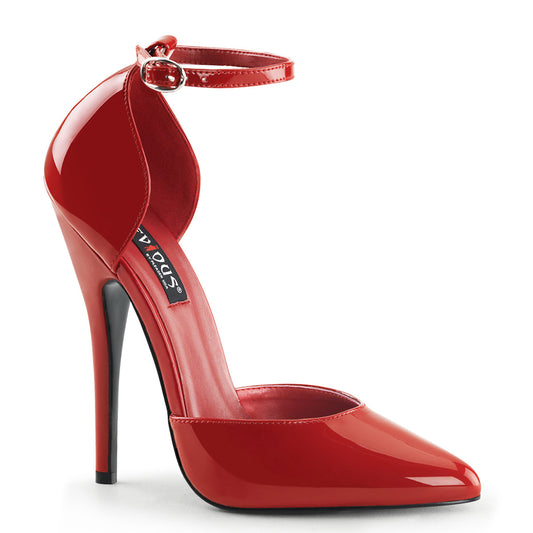 Devious Frauenpumpen DOMINA-402 Red Pat.