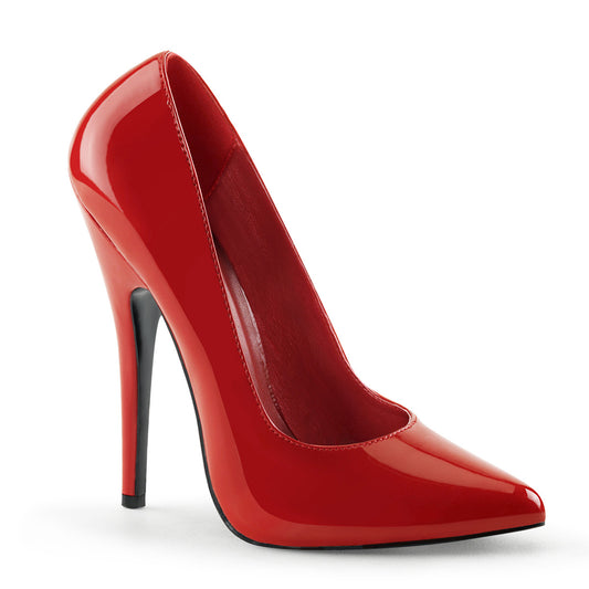 Devious Frauenpumpen DOMINA-420 Red Pat.