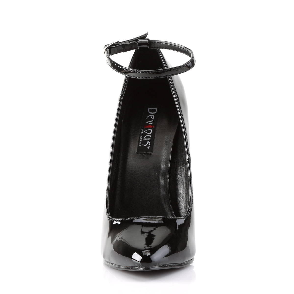 Devious Frauenpumpen DOMINA-431 BLK Pat.