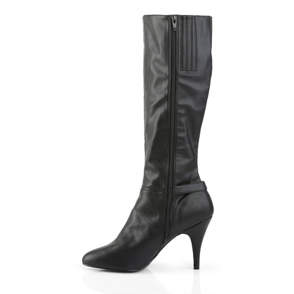 Pleaser Pink Label Womens Boots. DREAM-2030 BLK Faux Leder
