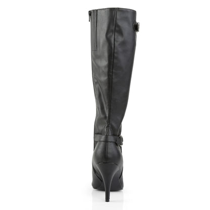 Pleaser Pink Label Womens Boots. DREAM-2030 BLK Faux Leder