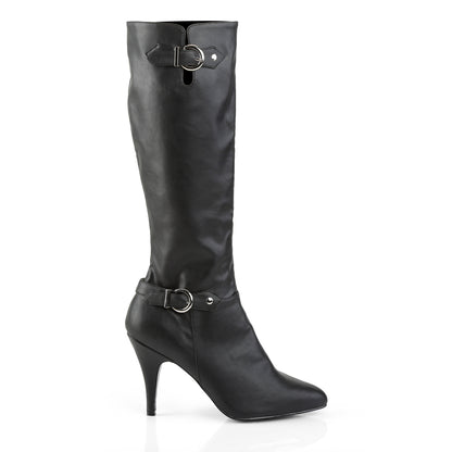 Pleaser Pink Label Womens Boots. DREAM-2030 BLK Faux Leder