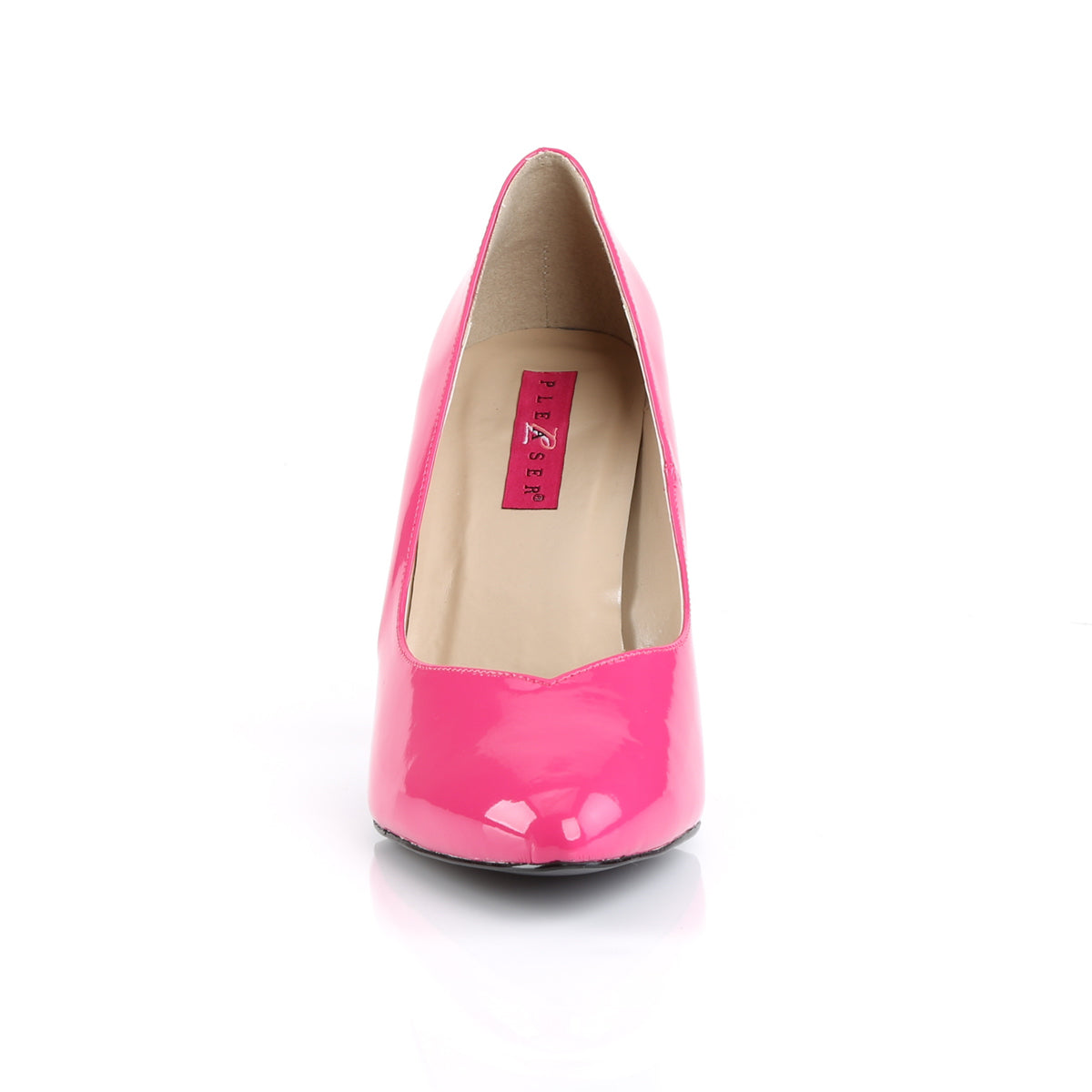 Pleaser Pink Label Womens Pumps DREAM-420 H. Pink Pat