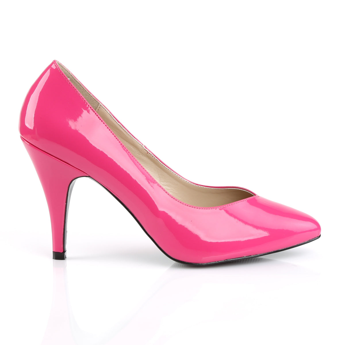 Pleaser Pink Label Womens Pumps DREAM-420 H. Pink Pat