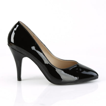 Pleaser Pink Label Womens Pumps DREAM-420W Blk Pat