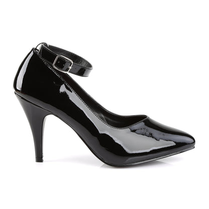 Pleaser Pink Label Womens Pumps DREAM-431 Blk Pat