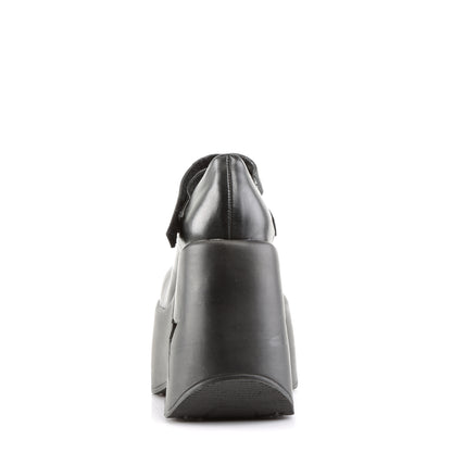 DemoniaCult Frauenpumpen DYNAMITE-03 BLK Vegan Leder