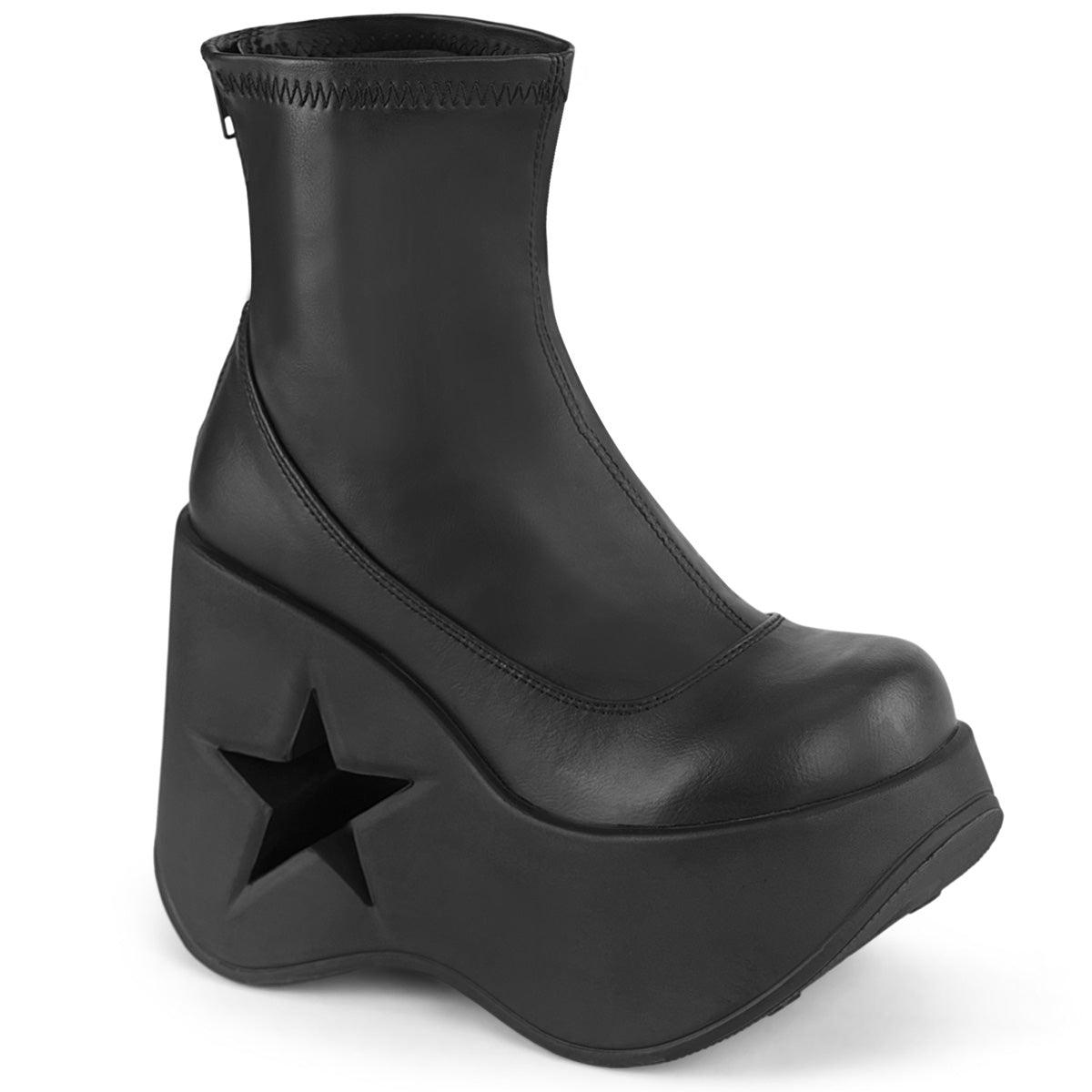 DemoniaCult  Stiefeletten DYNAMITE-100 blk str vegan Leder
