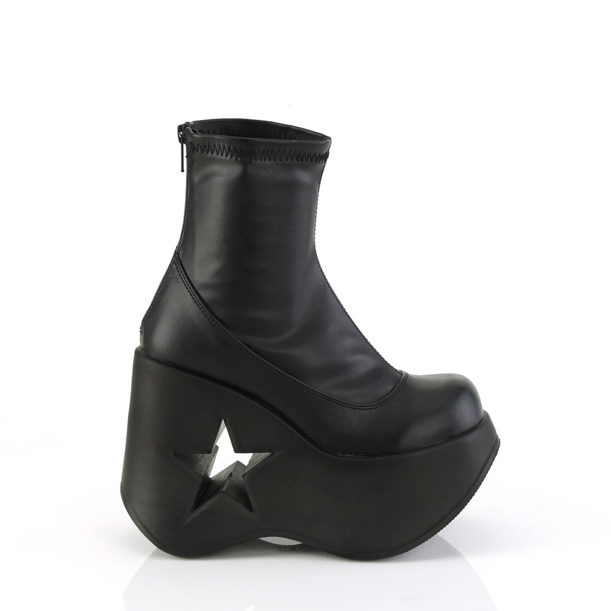DemoniaCult  Stiefeletten DYNAMITE-100 blk str vegan Leder