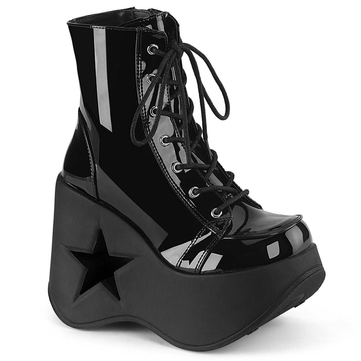 DemoniaCult  Stiefeletten DYNAMITE-106 BLK Pat