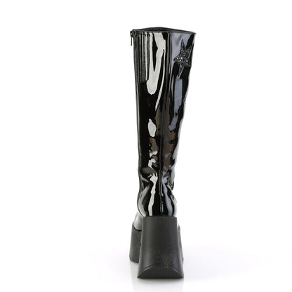 DemoniaCult  Stiefel DYNAMITE-218 BLK PAT-BLK Multi Glitter