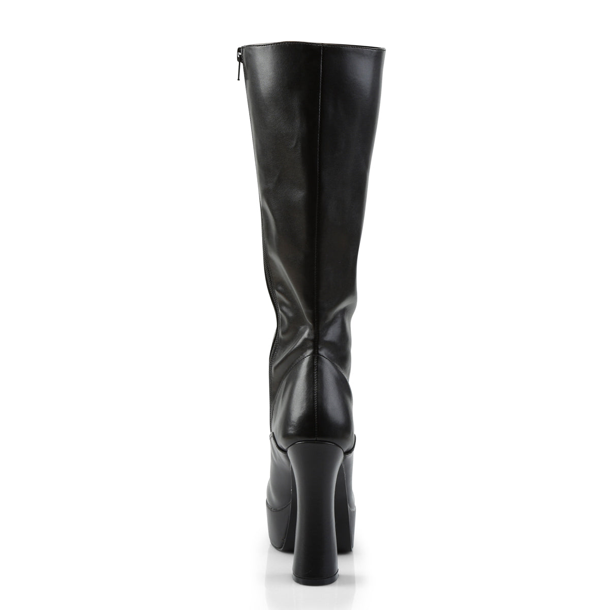 Pleaser Womens Boots. ELECTRA-2020 BLK Faux Leder