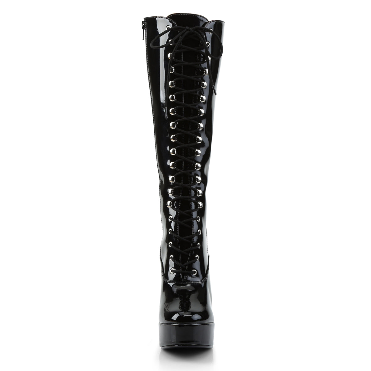 Pleaser Womens Boots. ELECTRA-2020 BLK Pat.