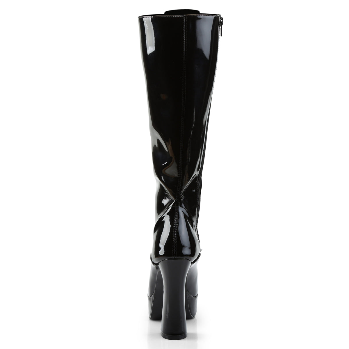 Pleaser Womens Boots. ELECTRA-2020 BLK Pat.