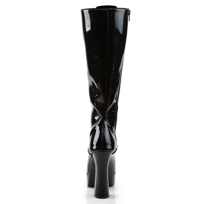 Pleaser Womens Boots. ELECTRA-2020 BLK Pat.
